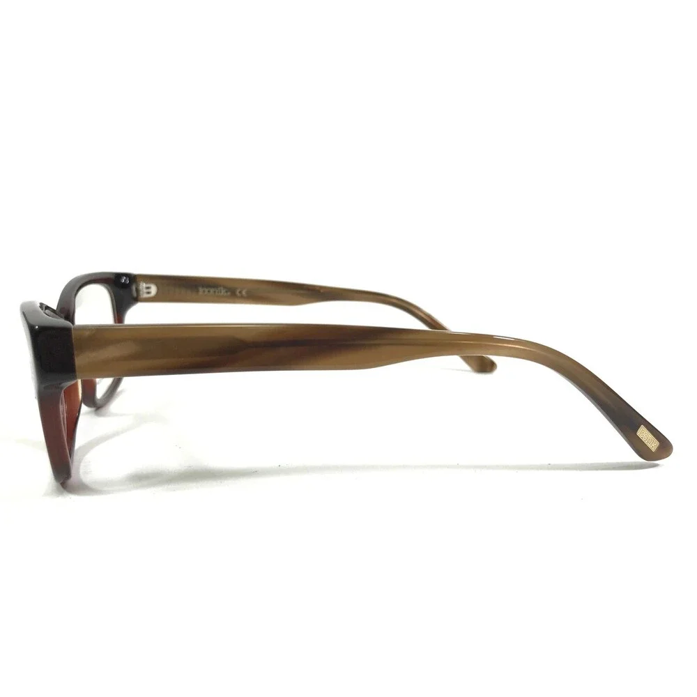 Iconik Eyeglasses Frames Blair C01 Brown Tortoise Cat Eye Full Rim 54-14-140